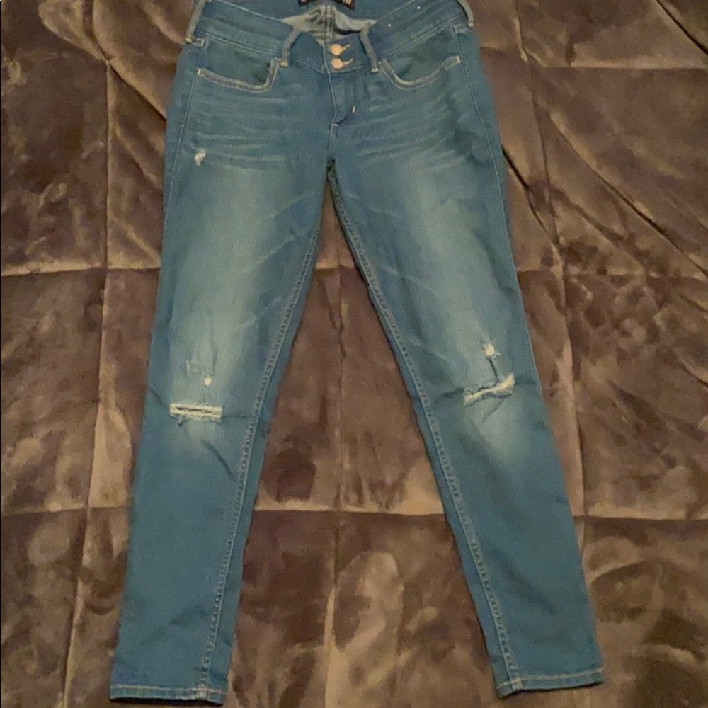Hollister cropped jegging